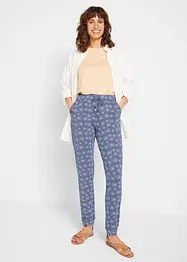 Pantalon en jersey avec imprimé, bonprix