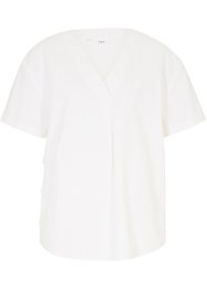 Tunique-blouse en lin majoritaire, manches courtes, bpc bonprix collection