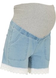 Short en jean de grossesse avec dentelle, bpc bonprix collection