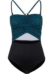 Maillot 1 pièce en polyamide recyclé, effet sculptant léger, RAINBOW