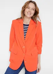 Blazer long avec manches froncées, bpc bonprix collection