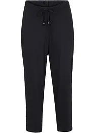 Pantalon taille extensible 7/8 en viscose, bonprix