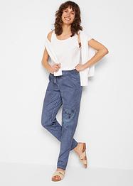 Pantalon avec imprimé look usé, bpc bonprix collection
