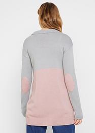 Gilet en maille forme en O, bpc bonprix collection