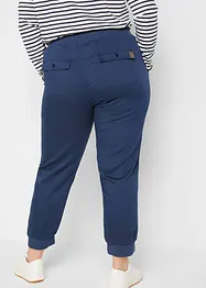 Pantalon en twill avec taille confortable, bonprix