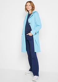 Manteau coton doublé ample avec capuche, trapèze, bpc bonprix collection