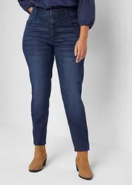 Jean skinny taille haute, doux, bonprix