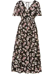 Robe longue à imprimé fleuri, bonprix