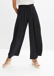 Pantalon ample en satin fluide, bonprix