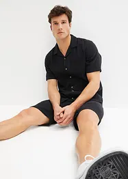 Chemise manches courtes en gaze 100% coton, bonprix