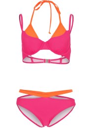 Bikini à armatures (Ens. 2 pces.) avec polyamide recyclé, RAINBOW