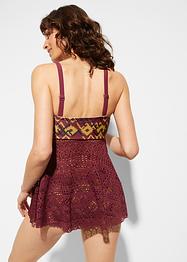 Haut de tankini bandeau avec polyamide recyclé, bpc bonprix collection