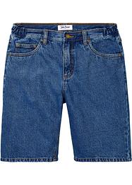 Bermuda en jean avec taille extensible sur les côtés, Classic Fit, John Baner JEANSWEAR