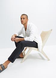Pantalon chino taille extensible Regular Fit à teneur en lin, Straight, RAINBOW