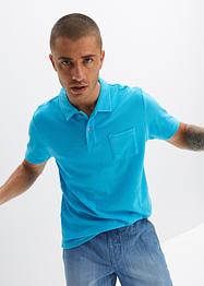 Polo en tissu éponge doux, manches courtes, John Baner JEANSWEAR
