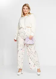 Pantalon en jersey de crêpe léger, bonprix