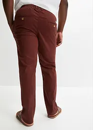 Pantalon chino avec lin, Regular Fit, Straight, bonprix