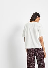 T-shirt avec décolleté en V plongeant, RAINBOW