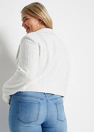 Blazer boléro en tissu bouclé, RAINBOW