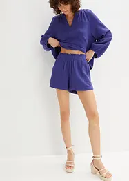 Short en gaze 100% coton, bonprix