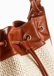 Sac boule en paille, bpc bonprix collection