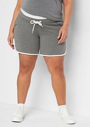 Lot de 2 shorts de grossesse en sweat avec coton, bpc bonprix collection