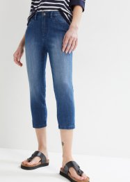 Lot de 2 jeans slim, taille moyenne, longueur genou, John Baner JEANSWEAR