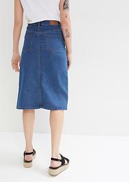 Jupe en jean extensible avec fente, John Baner JEANSWEAR