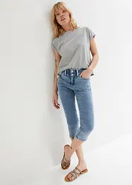 Jean skinny, taille moyenne, longueur genou, extensible, bonprix