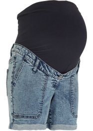 Short en jean de grossesse au look usé, bpc bonprix collection