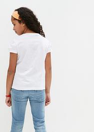 T-shirt fille avec ruchés, bpc bonprix collection