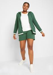 Gilet sweat avec rayures contrastantes, bpc bonprix collection