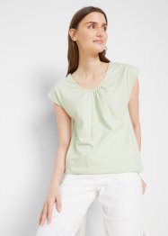 T-shirt coton à manches papillon, bpc bonprix collection