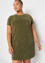 Robe T-shirt en tissu éponge, bonprix