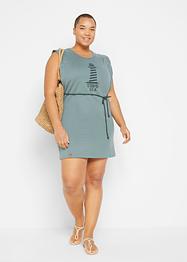 Robe sweat légère avec cordon, bpc bonprix collection