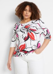 T-shirt à manches chauve-souris et imprimé floral, bpc selection