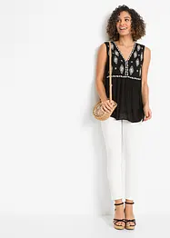 Blouse sans manches en viscose fluide, bonprix