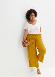 Pantalon large taille courte, BODYFLIRT