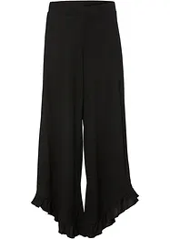 Pantalon jogger en crêpe texturé, bonprix