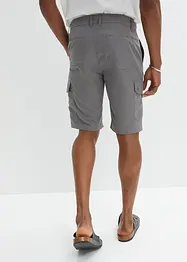 Bermuda cargo en microfibre, Regular, bonprix