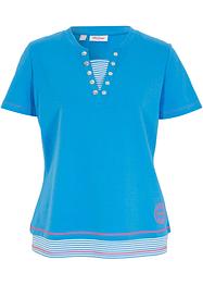 T-shirt coton manches longues style 2 en 1, John Baner JEANSWEAR