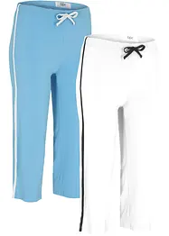 Lot de 2 corsaires de sport, Skinny, bonprix