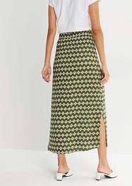 Jupe en viscose imprimée, bpc selection
