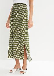 Jupe en viscose imprimée, bpc selection