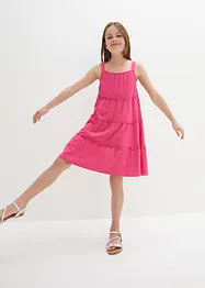 Robe 100% coton à bretelles, bonprix