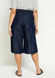 Bermuda en jean en lyocell TENCEL™, Wide Leg, taille haute, John Baner JEANSWEAR