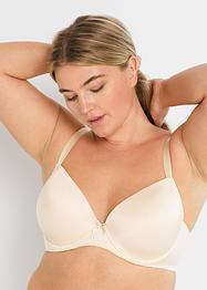 Soutien-gorge à coques avec armatures en matière brillante, bpc bonprix collection