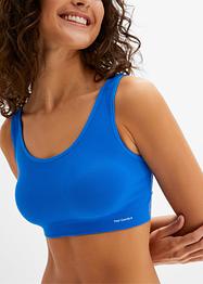 Brassière côtelée sans couture Feel Comfort avec dentelle, bpc bonprix collection