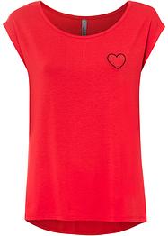 T-shirt avec broderie, RAINBOW