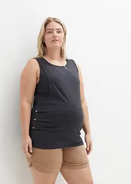 Top de grossesse/d'allaitement avec boutons, bonprix